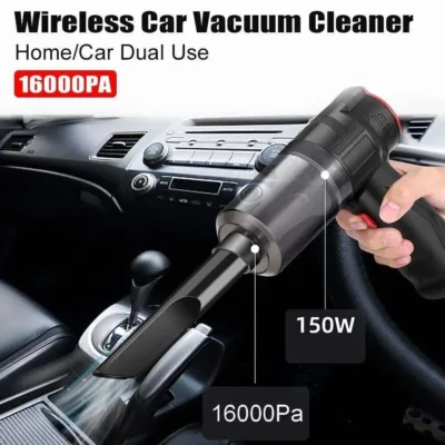 16000Pa Wireless Vacuum Cleaner - Super Suction & Air Blower