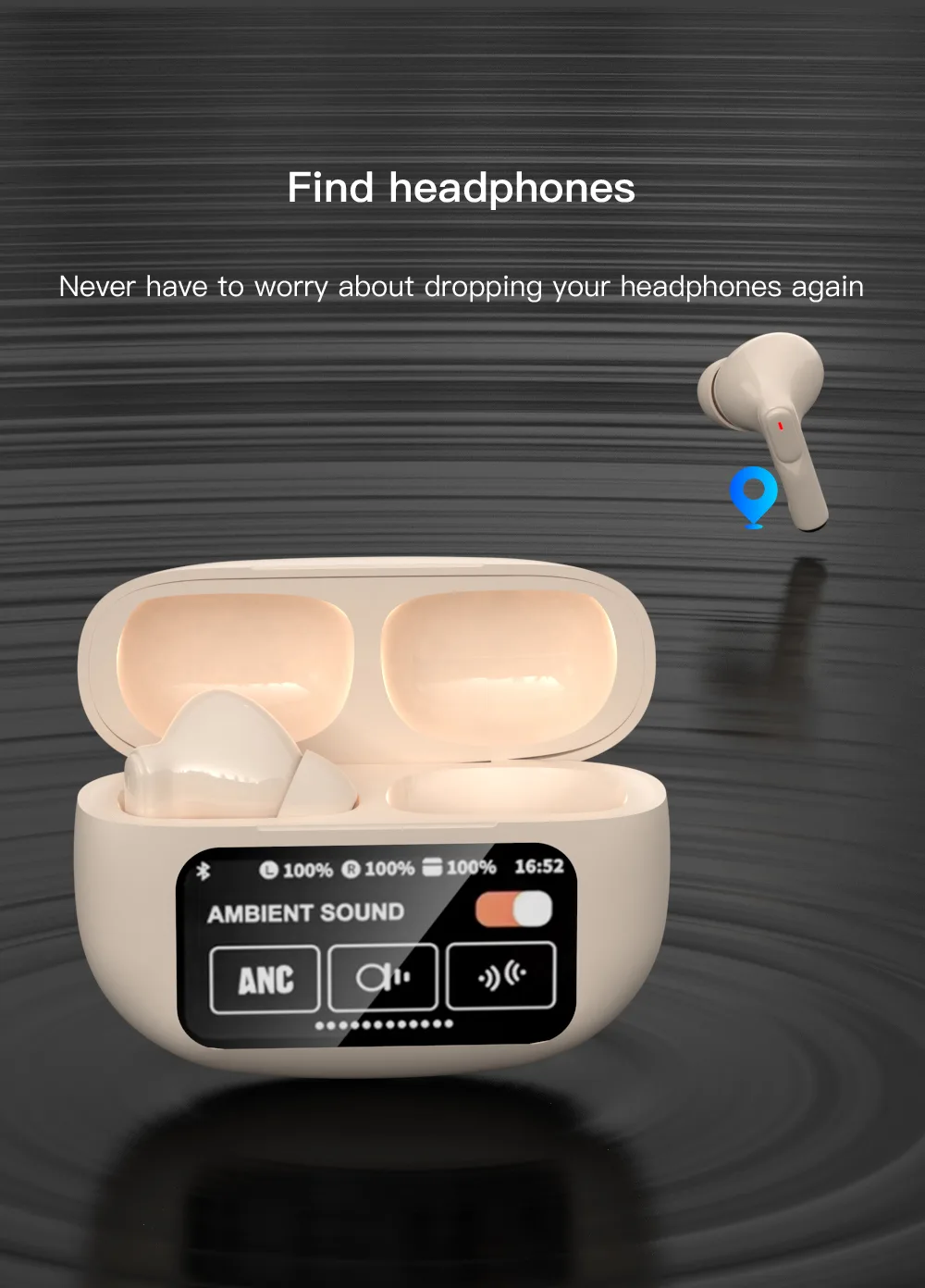 TWS Earbuds Wireless, LCD Touch, Gaming 2025 - Image 6